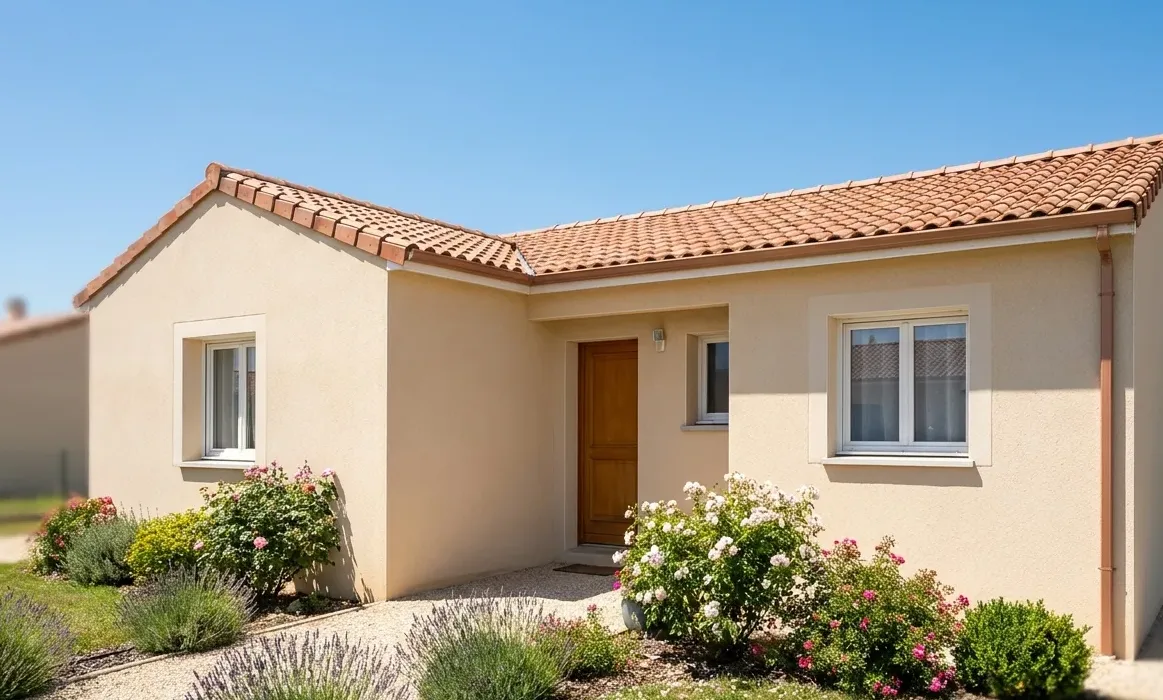 Tidy single-storey family home with a clipped front lawn